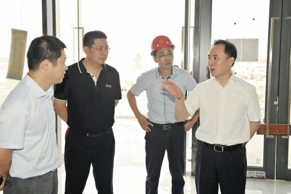 南通通州区领导调研开云kaiyun官方入口 高新区新址