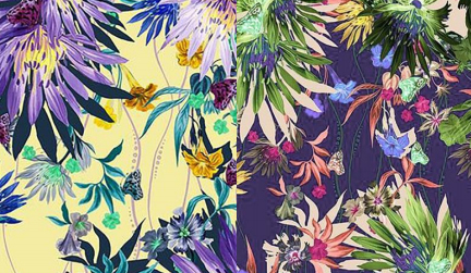 新型纺织面料用花型图案、服装及品牌设计解决方案